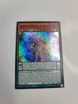 Yugioh! Supreme King Gate Magician - AGOV-EN001 - Super Rare - 1st Edition Near - Image 1