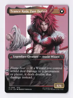 Kuja, Genome Sorcerer (Borderless) 0399 (R) MTG Final Fantasy (FIN) (EN) - Image 2