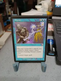 Magic The Gathering MTG Mercadian Masques Thwart 108 LP/EX Condition - Image 1