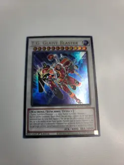 Yu-Gi-Oh! T. G. Glaive Blaster AGOV-EN036 Ultra Rare 1st Edition Near Mint - Image 1