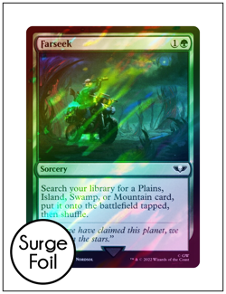 1x Farseek, Surge Foil, Warhammer 40k, Magic MTG NM - Image 1