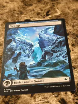 SWAMP #273 Magic MTG Bloomburrow Full Art - Image 1