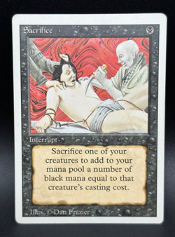 MTG Sacrifice U Revised Edition #126 - Image 1