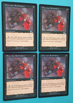 Magic the Gathering MTG Urza's Legacy PHYREXIAN RECLAMATION X 4 VLP/EX U 1999! - Image 3