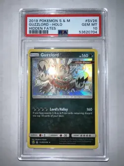 Pokemon Hidden Fates Guzzlord secret shiny holo SV26 *GEM MINT PSA 10* - Image 1