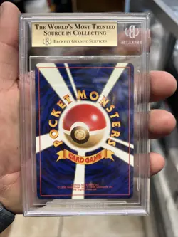 1998 Pokemon Japanese Gym Lt. Surge's Magneton Holo #82 BGS 9.5 Vintage Gem Mint - Image 2