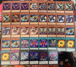 YUGIOH - RAIDRAPTOR DECK CORE - BLOOM VULTURE, RISE RANK UP MAGIC, FORTRESS ~ - Image 1