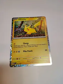 2025 Mcdonald's Pokemon Pikachu 002/015 Rare Holo Dragon Discovery - Image 1