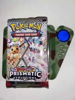 22.3g! HEAVY Prismatic Evolutions Booster Pack Pokemon TCG -Sylveon Artwork NEW - Image 1