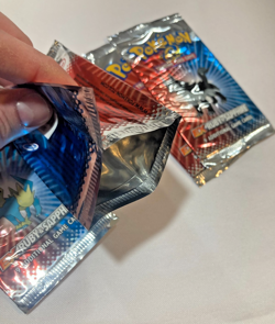 Lot 4 Pokemon TCG RUBY SAPPHIRE EMPTY Opened Booster Pack Wrappers Full Art Set - Image 4