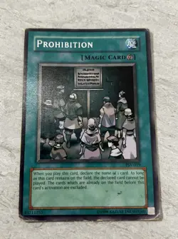 Yu-Gi-Oh! Prohibition PSV-EN039 Rare Unlimited - Image 1