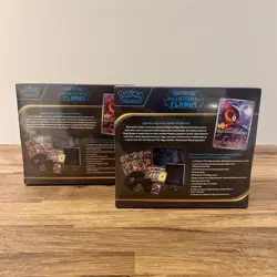 Pokemon TCG Phantasmal Flames Pokemon Center ETB Elite Trainer Box x2 New Sealed - Image 2