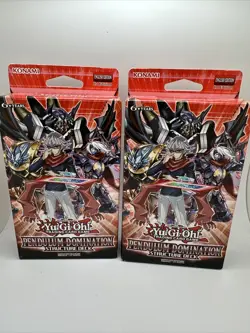 Yu-Gi-Oh! Trading Card Game Pendulum Domination Structure Deck 1st Edition X2 - Image 1