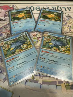 Pokemon TCG Psyduck x2 & Golduck x2 Promos Mega Evolution MEP 007/008 Lot - Image 2