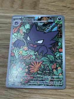 Haunter 027 Black Star Promo Holo Mega Evolution Gengar Battle Deck Exclusive NM - Image 1