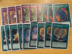 Yugioh Dracotail Deck Core Justice Hunters 3x Arthalion Faimena Lukias Mululu ++ - Image 3