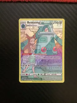 *Bronzong TG11/TG30 Rare Full Art Holo 2022 Pokemon TCG Astral Radiance NM - Image 1