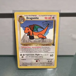 Dragonite - Wizards Black Star Promo #5 - Kids WB Pokemon First Movie (1999) - Image 2