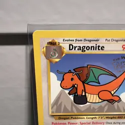 Dragonite - Wizards Black Star Promo #5 - Kids WB Pokemon First Movie (1999) - Image 3