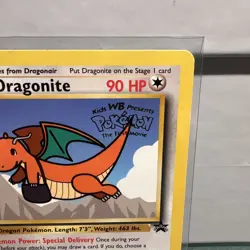 Dragonite - Wizards Black Star Promo #5 - Kids WB Pokemon First Movie (1999) - Image 4