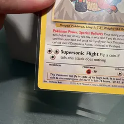 Dragonite - Wizards Black Star Promo #5 - Kids WB Pokemon First Movie (1999) - Image 5