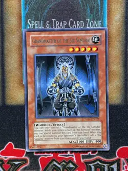 Yugioh Grandmaster Of The Six Samurai TU01-EN009 Rare NM - Image 1