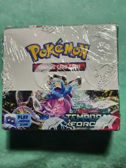 4 Pokemon Booster Boxes Masquerade,Obsidian, Darkness,Temporal Factory Sealed - Image 1