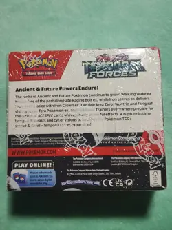 4 Pokemon Booster Boxes Masquerade,Obsidian, Darkness,Temporal Factory Sealed - Image 2