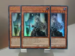 Ghost Belle & Haunted Mansion x3 #4 Duel Devastator Yugioh Ultra Rare Near Mint - Image 1