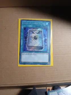 Yugioh Book of Lunar Eclipse LIOV-EN064 Secret Rare 1st Ed NM - Image 1