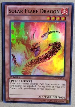 Solar Flare Dragon - LCYW-EN254 - 1st Ed. - SR - Yu-Gi-Oh! - LP - Image 1