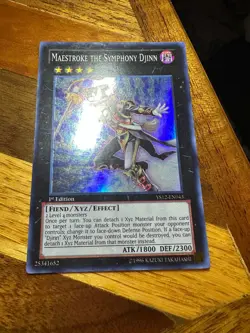 Maestroke the Symphony Djinn YS12-EN043 1st Edition Super Rare PL + BONUS - Image 1
