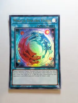 Miracle Synchro Fusion GFTP-EN111 Ultra Rare 1st Edition YuGiOh TCG Card - Image 1