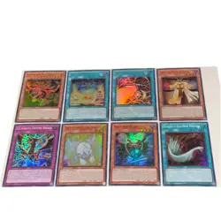 YuGiOh YUGI's EGYPTIAN GOD DECK: SLIFER THE SKY DRAGON 40 CARDS ONLY NO BOX - Image 1