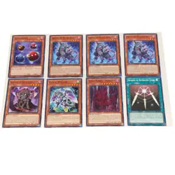 YuGiOh YUGI's EGYPTIAN GOD DECK: SLIFER THE SKY DRAGON 40 CARDS ONLY NO BOX - Image 3