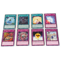 YuGiOh YUGI's EGYPTIAN GOD DECK: SLIFER THE SKY DRAGON 40 CARDS ONLY NO BOX - Image 5