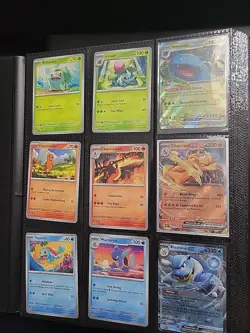 Complete Pokemon S&V 151 Common/Uncommon/Holo Rare 153 Cards Base Master Set - Image 1