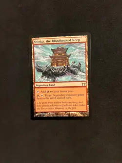 Shinka, the Bloodsoaked Keep [Champions of Kamigawa] Magic MTG Cards LP - Image 1