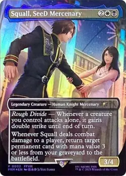 Squall, SeeD Mercenary -Foil Near Mint MTG Standard Showdown Promos - Image 1