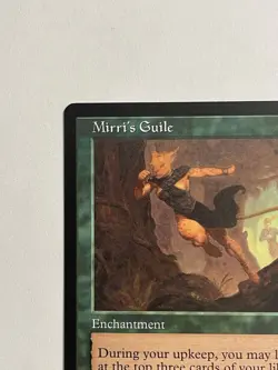 1x Mirri's Guile MTG Card Tempest Rare Enchantment LP/MP (B) - Image 2