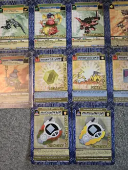 Digimon Digi-Battle Street Starter 2 Set Complete 30 Card Set Holo ST - Image 4