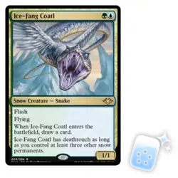 ICE-FANG COATL Modern Horizons Magic MTG MINT CARD - Image 1