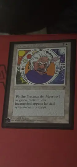 Italian MTG Legends Presence Of The Master LEG Magic The Gathering Card - Image 1