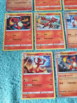 CHARMANDER & CHARMELEON BUNDLE OF POKEMON CARDS - Image 4