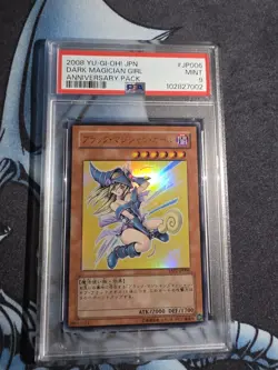 2008 Yu-Gi-Oh Dark Magician Girl YAP1-JP006 PSA 9 Mint Condition - Image 1