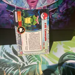 Pokemon Topps Trading Card #10 Caterpie Foil - Image 2
