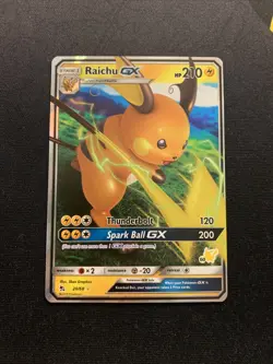 Raichu 20/68 Battle Academy NM -Ultra Rare Pokemon Card- Hidden Fates (7) - Image 1