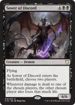 1 x Sower of Discord - Commander 2018 - Light Play - MTG - Image 1