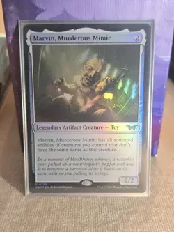 Marvin, Murderous Mimic Duskmourn: House of Horror Foil - Image 1