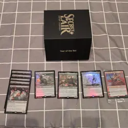 MTG Magic the Gathering Secret Lair Opened YEAR OF THE RAT - Image 1